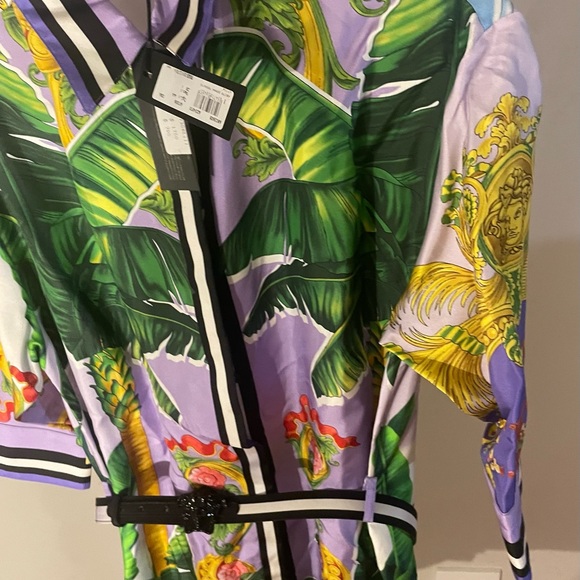 Versace Dress size 44 (8) Abito Donna Tessuto - Picture 6 of 15